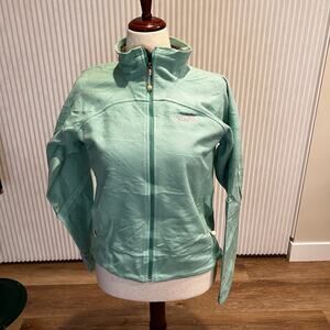 THE NORTH FACE Women's Windwall Fleece Jacket Size M In Seafoam Green